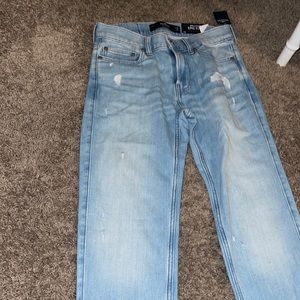 hollister slim straight jeans